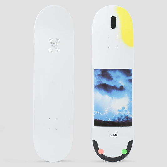 Quasi 8.375 Bledsoe Surface Skateboard Deck White