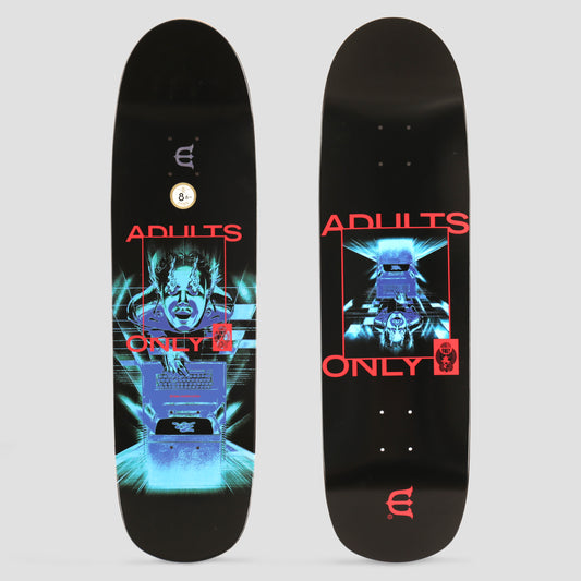 Evisen 8.8 Adults Only Skateboard Deck Black