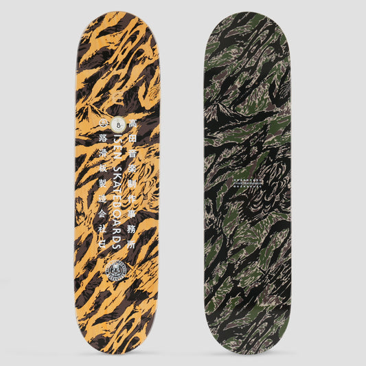 Evisen 8.25 Takada Tiger Skateboard Deck Green