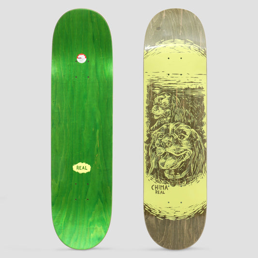 Real 8.25 Chima Iggy and Ziggy Skateboard Deck