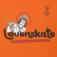 Load image into Gallery viewer, Lovenskate Curbasutra T-Shirt Burnt Orange

