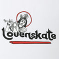 Load image into Gallery viewer, Lovenskate Curbasutra T-Shirt Burnt White
