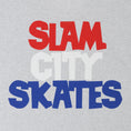 Load image into Gallery viewer, Slam City Skates Classic Scale Logo T-Shirt Ash Heather

