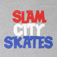Load image into Gallery viewer, Slam City Skates Classic Scale Logo Youth T-Shirt Heather
