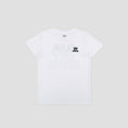 Load image into Gallery viewer, Slam City Skates Classic Scale Logo Youth T-Shirt White
