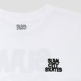 Load image into Gallery viewer, Slam City Skates Classic Scale Logo Kids T-Shirt White
