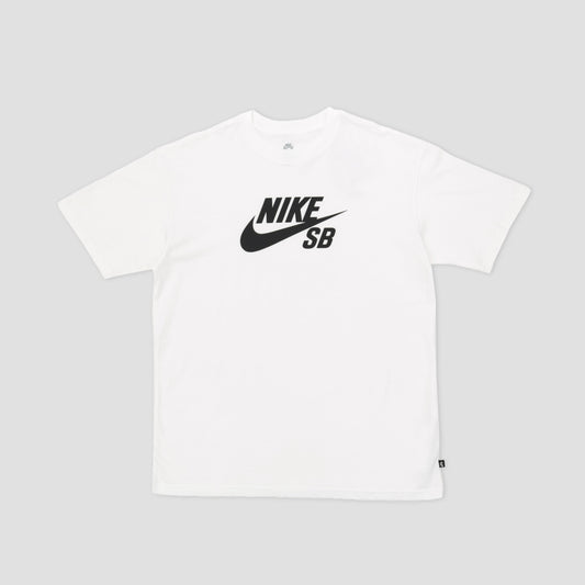 Nike SB Large Logo T-Shirt White / Black
