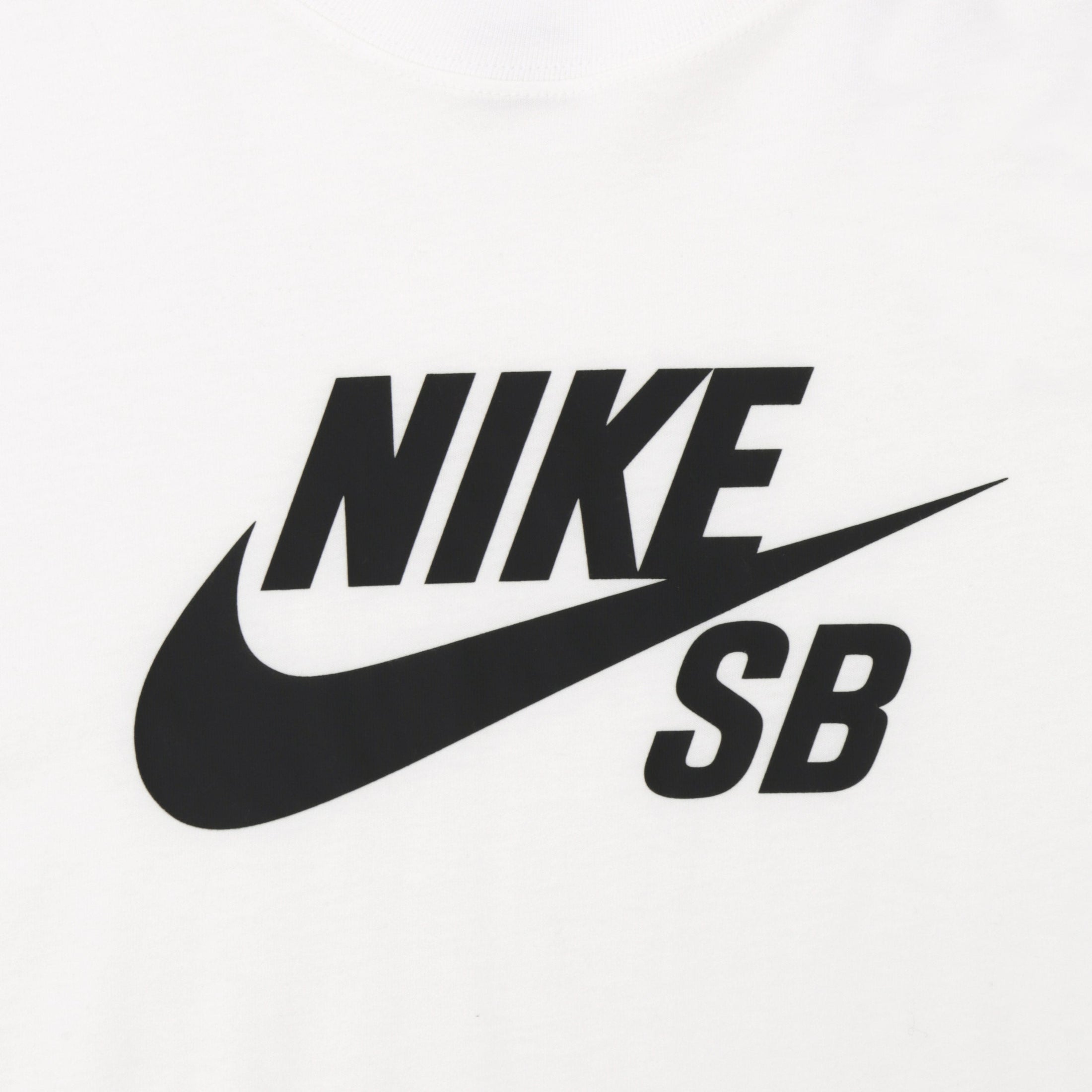 Nike SB Large Logo T-Shirt White / Black