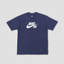 Nike SB Large Logo T-Shirt Midnight Navy