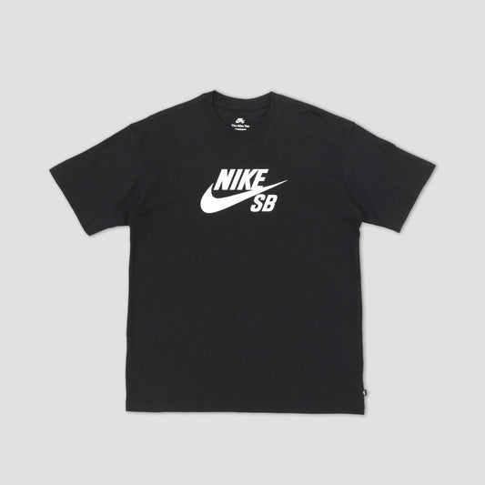 Nike SB Large Logo T-Shirt Black / White