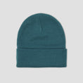 Load image into Gallery viewer, Slam City Skates Mile Beanie Dark Teal
