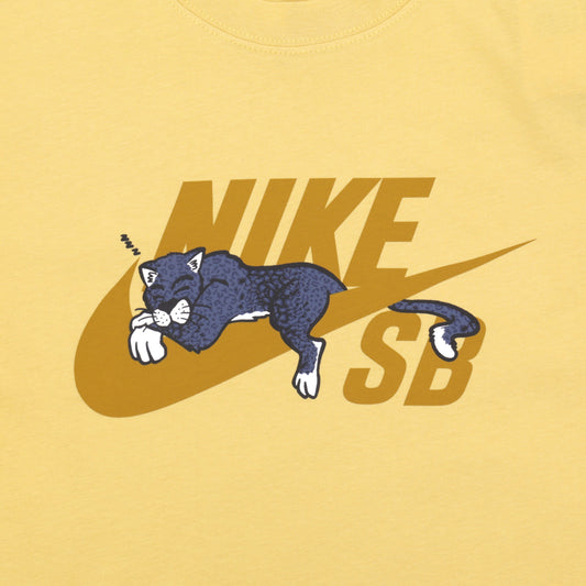 Nike SB Leopard T-Shirt Saturn Gold