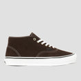 Load image into Gallery viewer, Vans Authentic Mid VCU Skate Shoes Dark Brown
