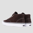 Load image into Gallery viewer, Vans Authentic Mid VCU Skate Shoes Dark Brown

