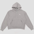 Load image into Gallery viewer, Nike SB Embroidered Logo Fleece Pullover Hood Dark Grey Heather / White
