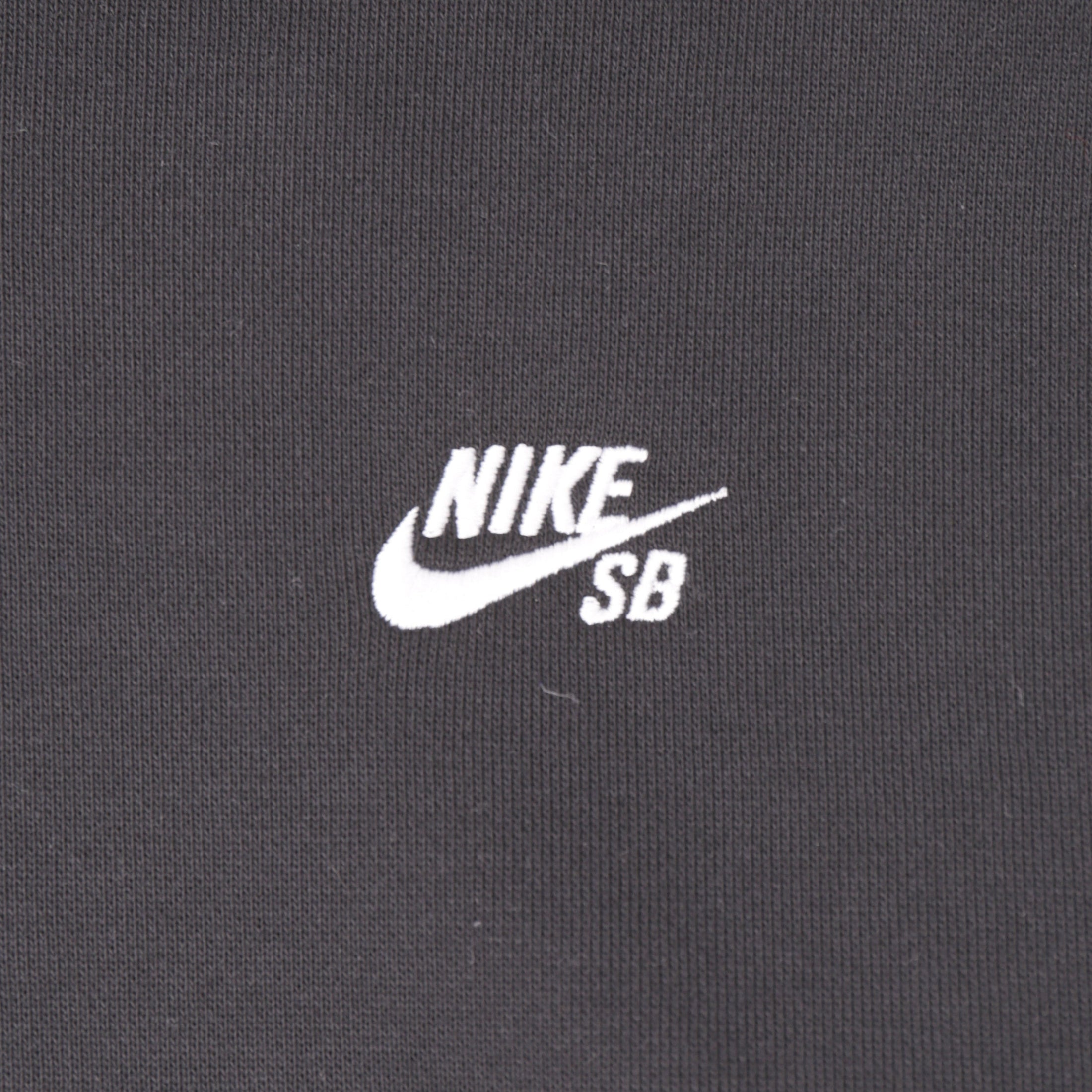 Nike SB Embroidered Logo Fleece Pullover Hood Black