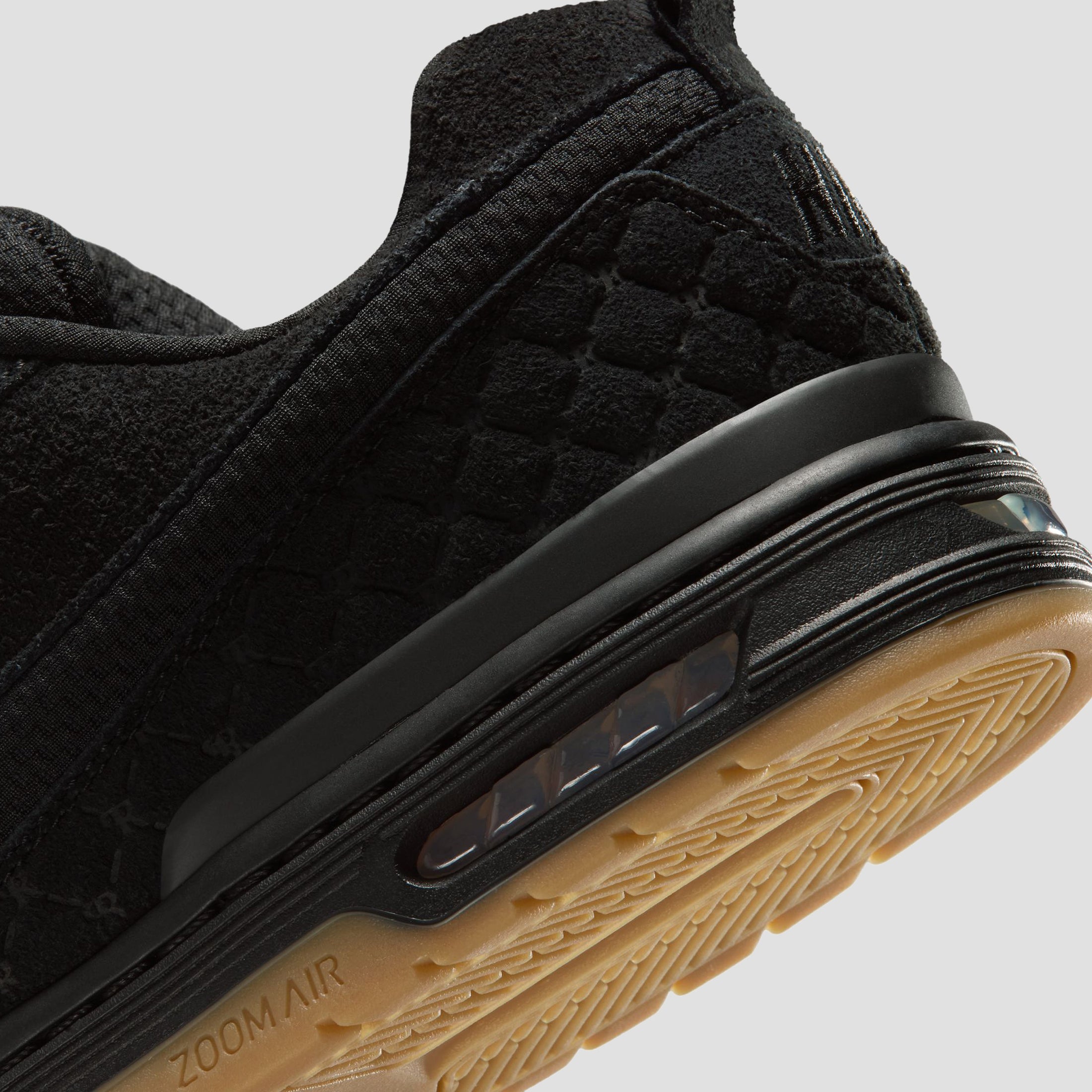Nike SB Zoom Air Paul Rodriguez Low Skate Shoes Black / Gum / Light Brown