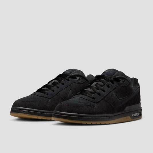 Nike SB Zoom Air Paul Rodriguez Low Skate Shoes Black / Gum / Light Brown