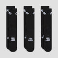 Load image into Gallery viewer, Nike SB Everyday Elevated Crew Socks 3 Pairs Black
