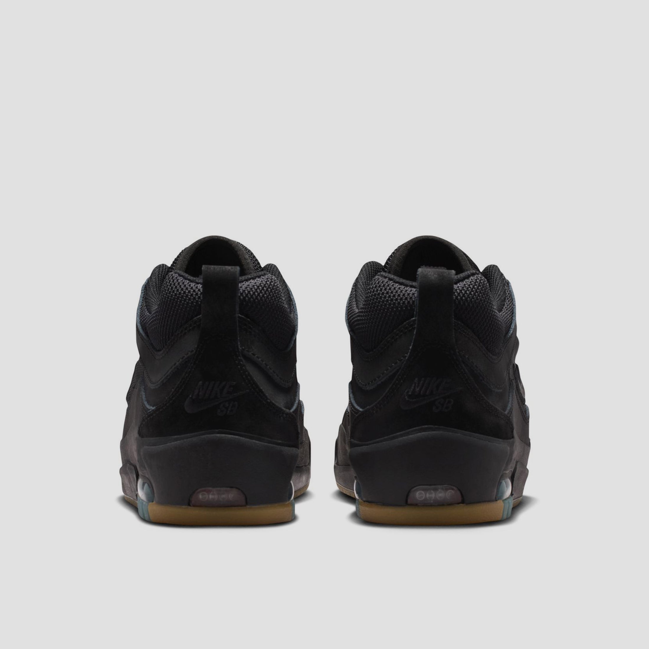 Nike SB Air Max Ishod Skate Shoes Black / Black