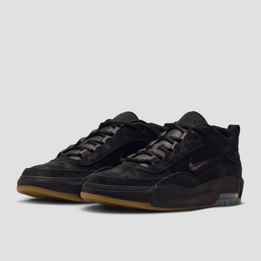 Nike SB Air Max Ishod Skate Shoes Black / Black