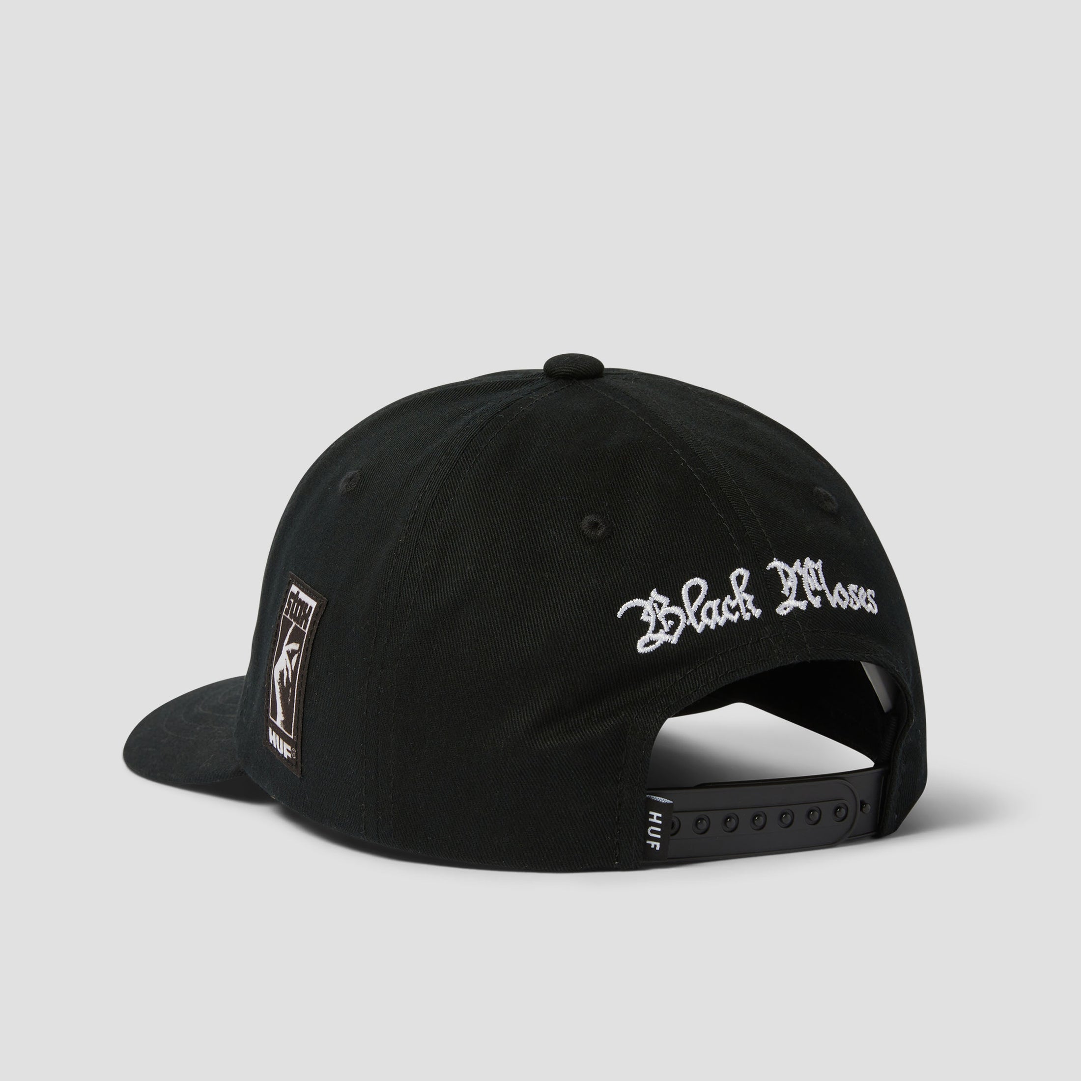 HUF Isaac Hayes 6 Panel Hat Black