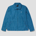 Load image into Gallery viewer, Huf Jacquard Tiger Work Jacket Oil Blue
