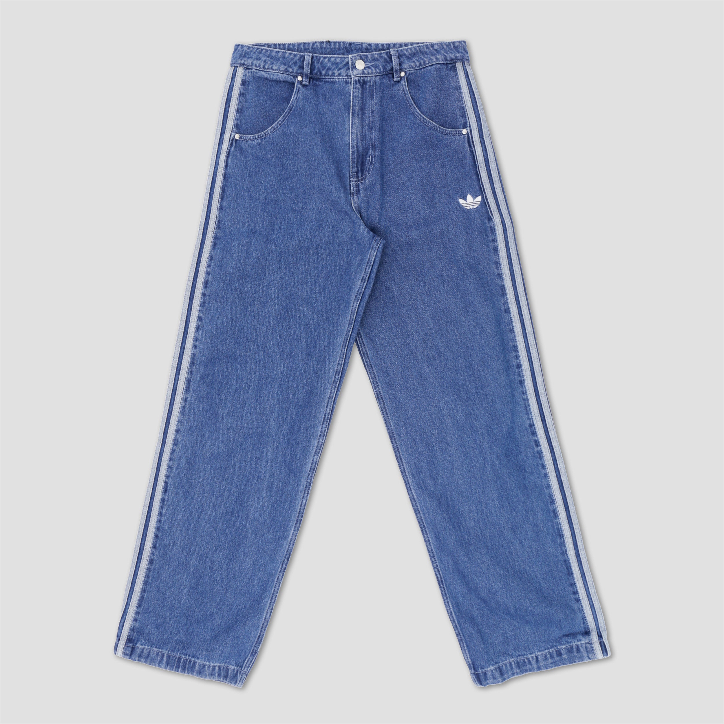 Adidas Firebird Pants Medium Blue Denim – Slam City Skates