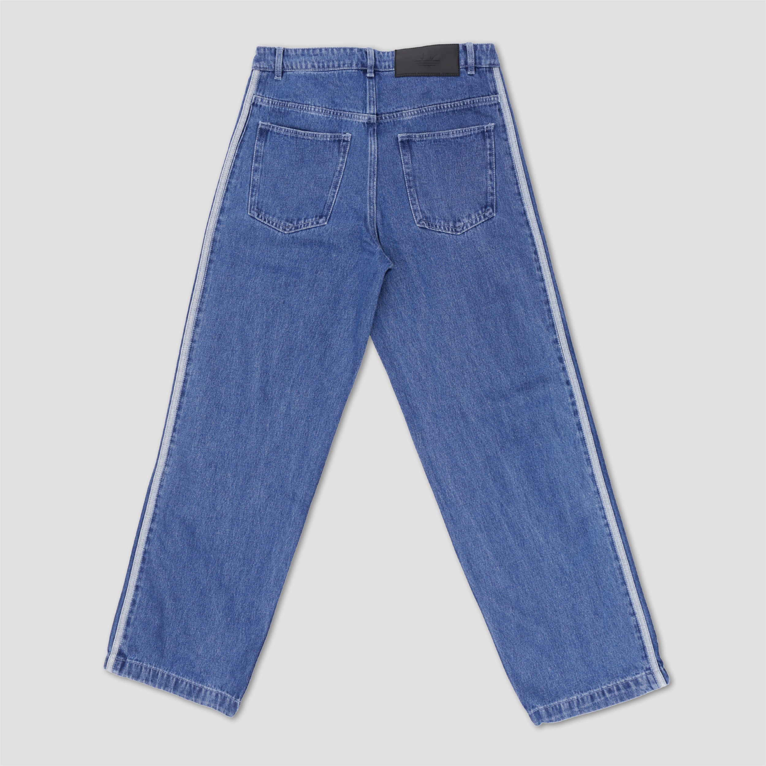 adidas Denim Firebird Pants 30inch 裾上げ済 adidas Adicolor Denim Firebird Trousers - Blue | adidas UK