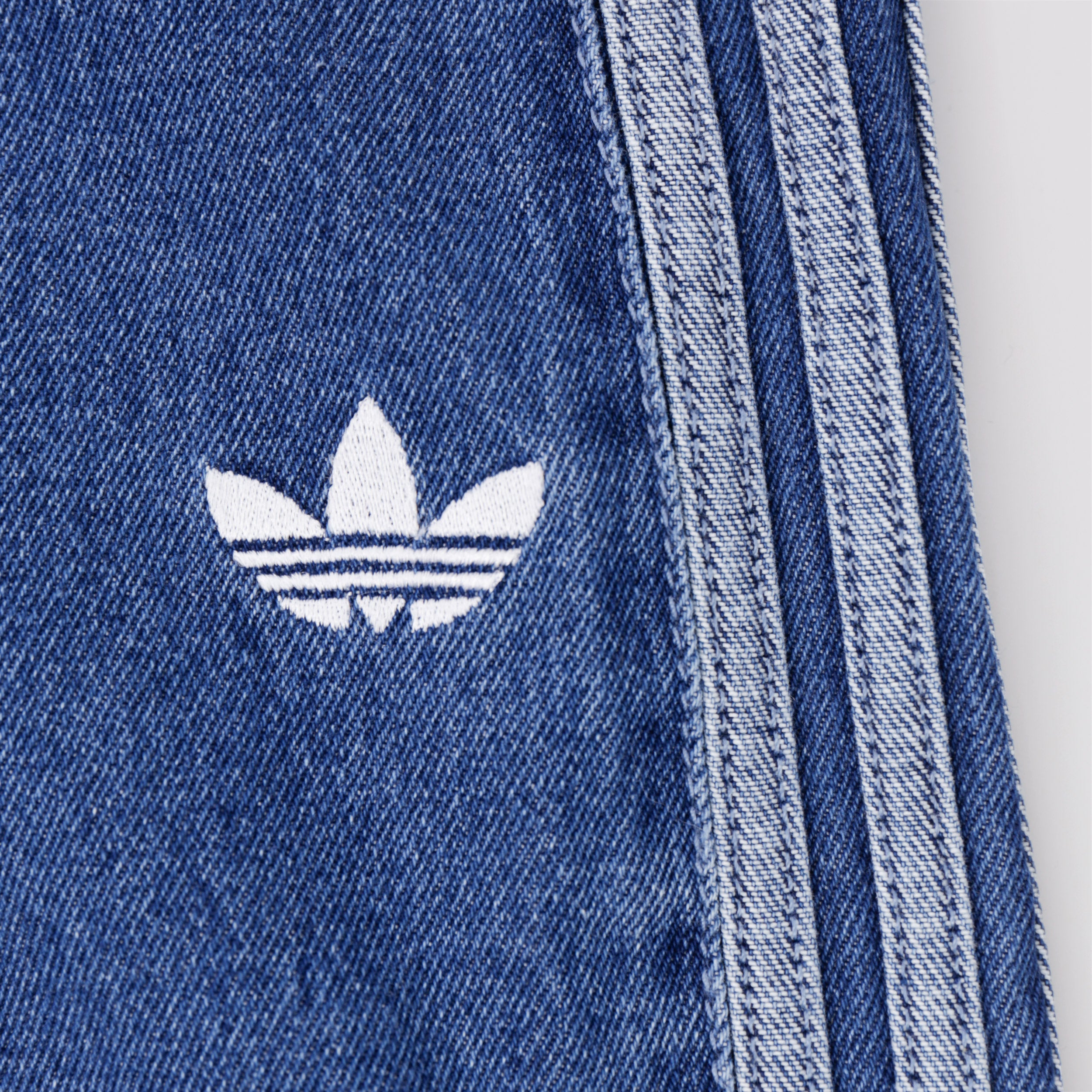 adidas Denim Firebird Pants 30inch 裾上げ済 adidas Adicolor Denim Firebird Trousers - Blue | adidas UK