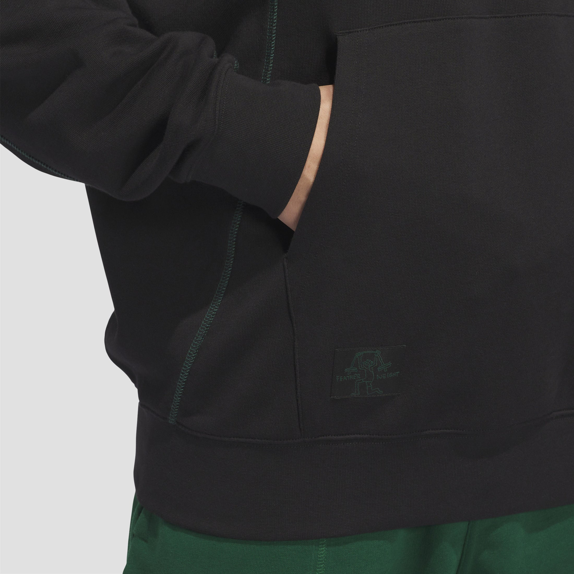 Adidas Shmoofoil Featherweight Hood Black / Dark Green