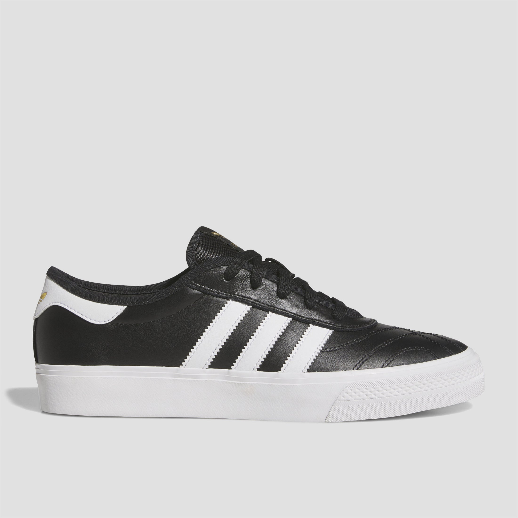 Adidas Adi Ease Skate Shoes Core Black Footwear White Gold Metallic