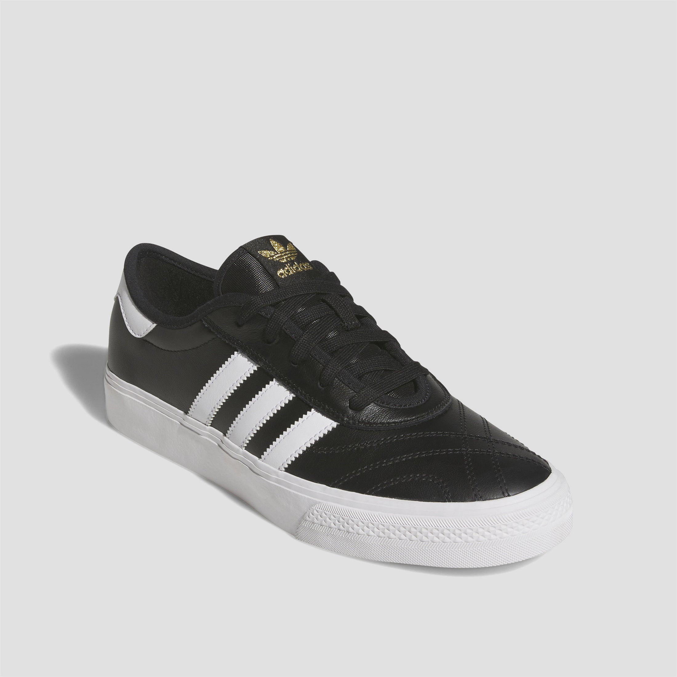 Adidas Adi Ease Skate Shoes Core Black / Footwear White / Gold Metallic