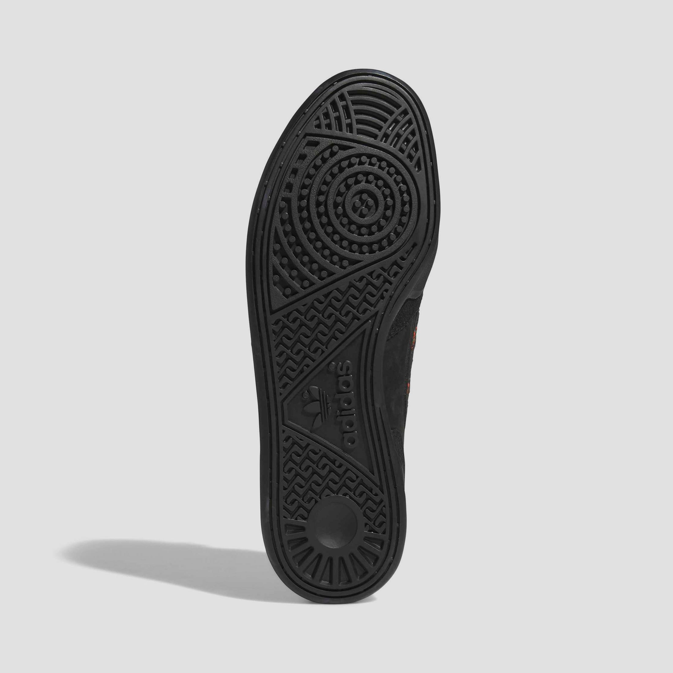 Adidas x Mike Arnold Handball Top Skate Shoes Core Black / Core Black / Semi Impact Orange