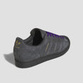 Load image into Gallery viewer, adidas Superstar ADV Skate Shoes Carbon / Carbon / Purple
