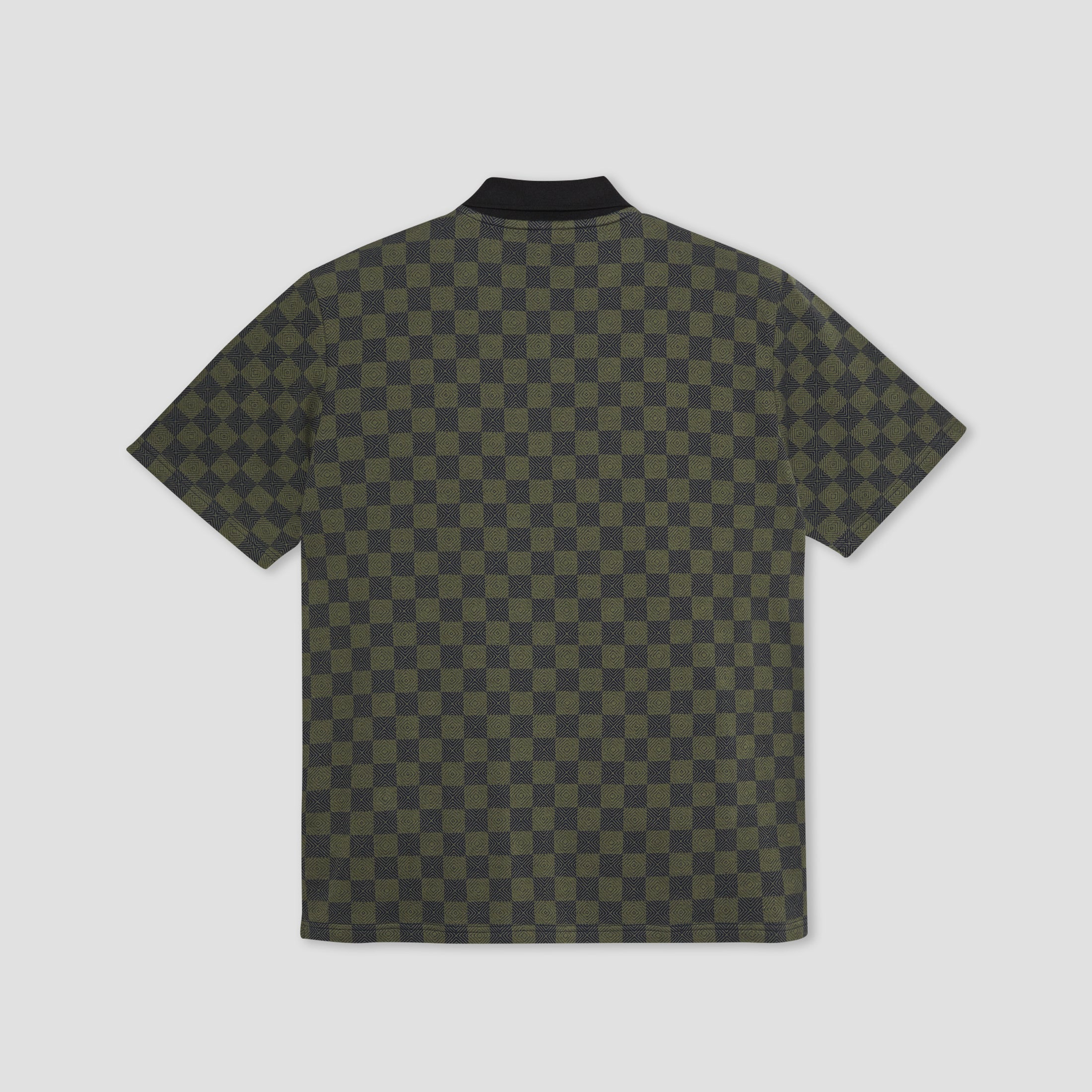 Polar Jacques Polo Shirt Checkered Black / Green