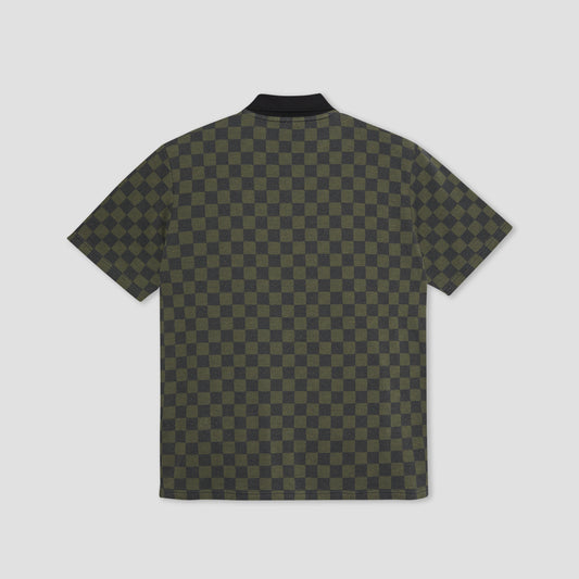 Polar Jacques Polo Shirt Checkered Black / Green