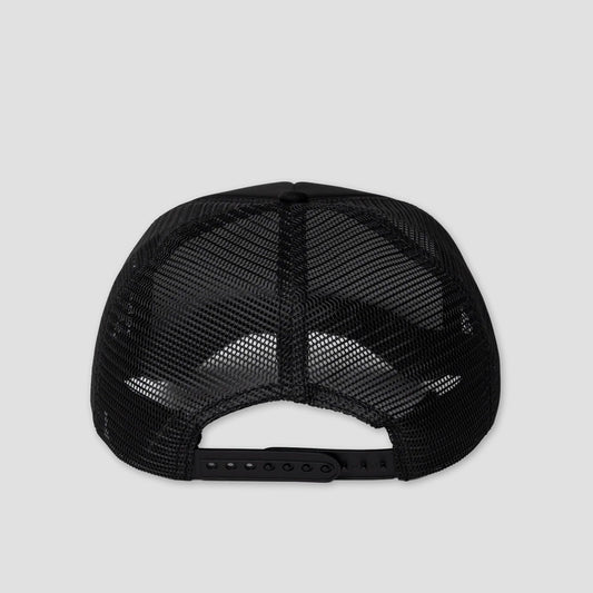 Jenkem Front Blunt Trucker Hat White / Black
