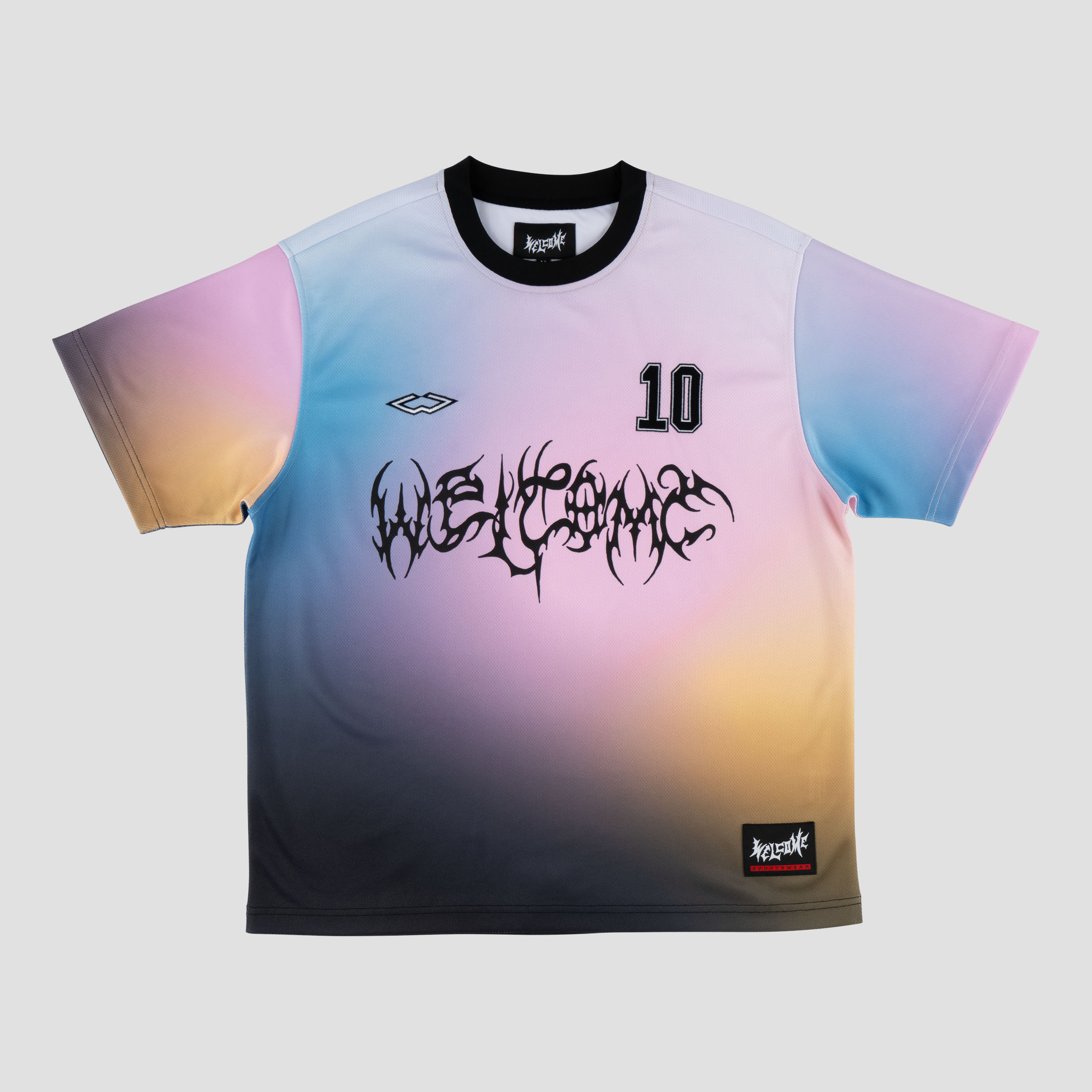 Welcome Pitch Micromesh Soccer Jersey Multi