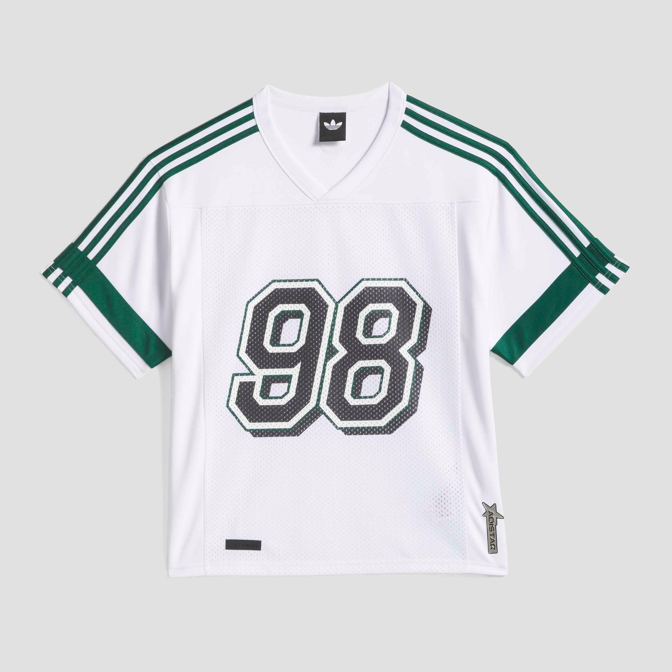 Adidas Tyshawn Jersey White / Ice Mauve / Core Green