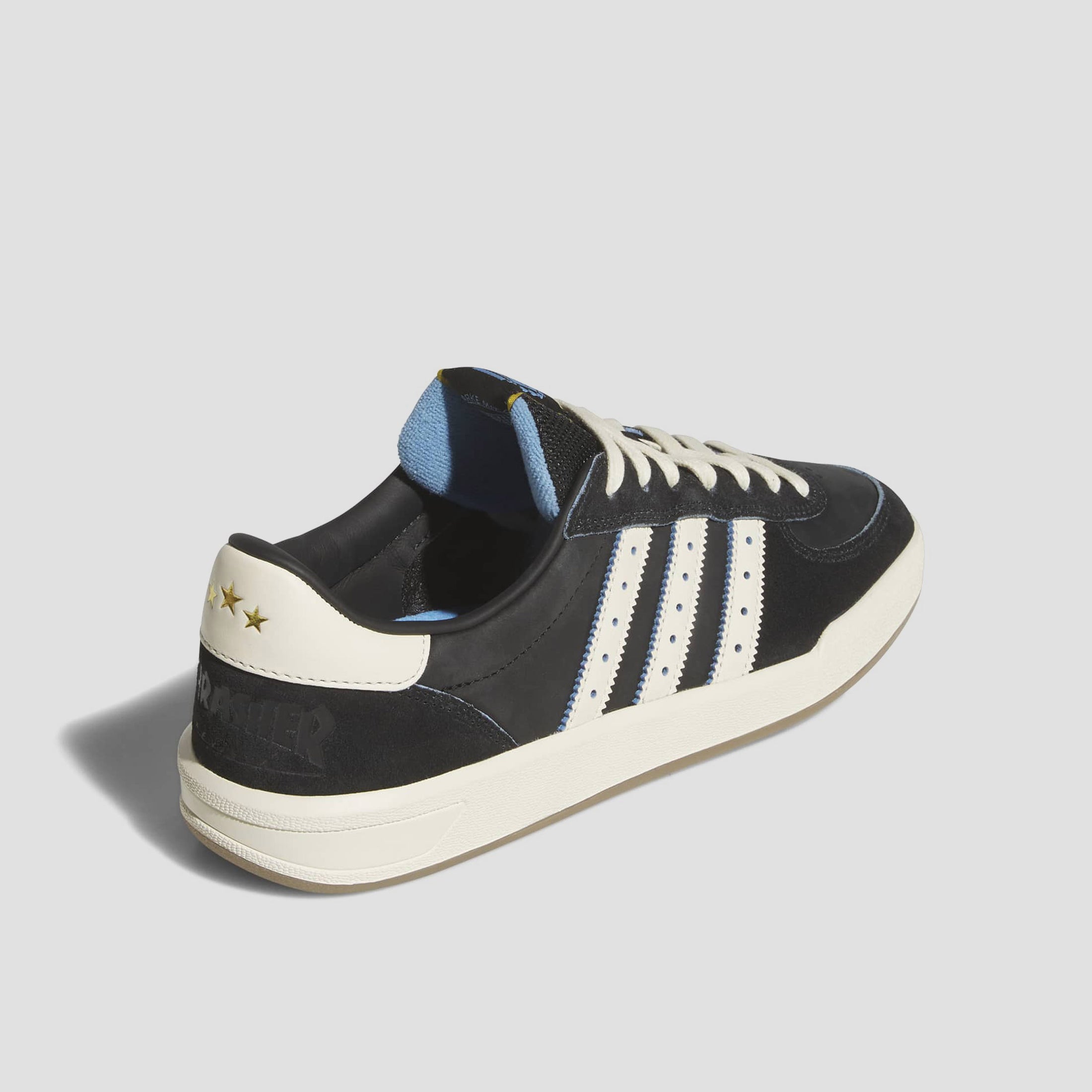 Adidas X Thrasher X Argentine Football Association Glenburn Skate Shoe Core Black / Cream White / Gum 5