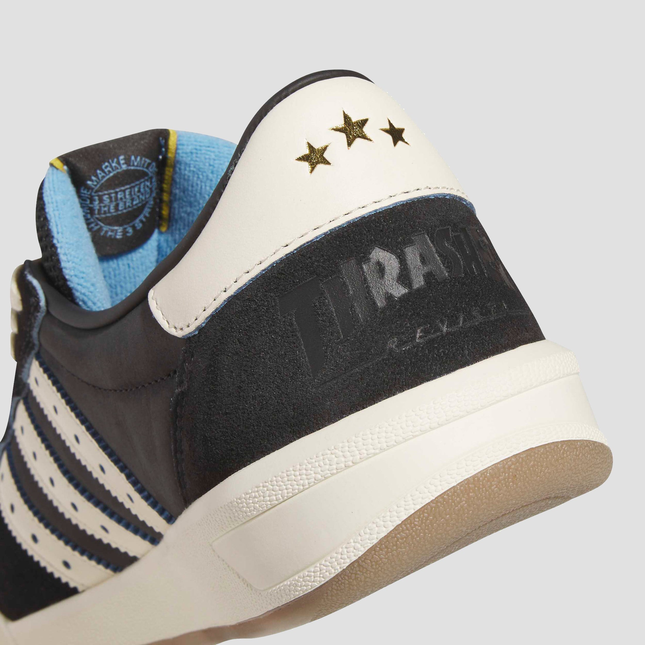 Adidas X Thrasher X Argentine Football Association Glenburn Skate Shoe Core Black / Cream White / Gum 5