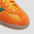 Load image into Gallery viewer, Adidas X Hardies Gazelle Skate Shoes Rustic Orange / Collegiate Green / Gum 5
