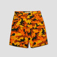 Load image into Gallery viewer, HUF Kinda Loose Double Knee Camo Short Lava
