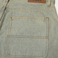 Load image into Gallery viewer, HUF Kinda Loose Double Knee Short Light Indigo
