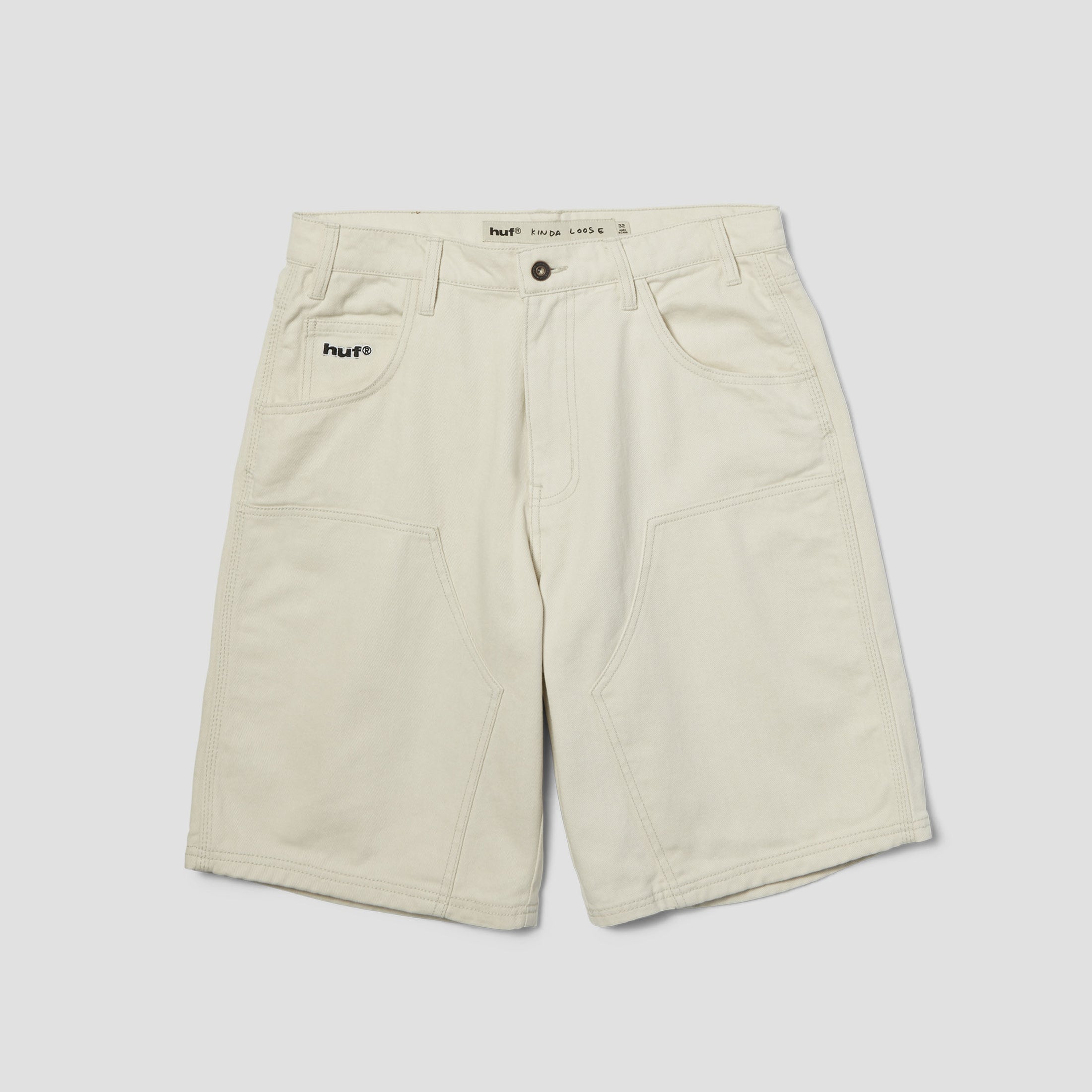 HUF Kinda Loose Double Knee Short Natural