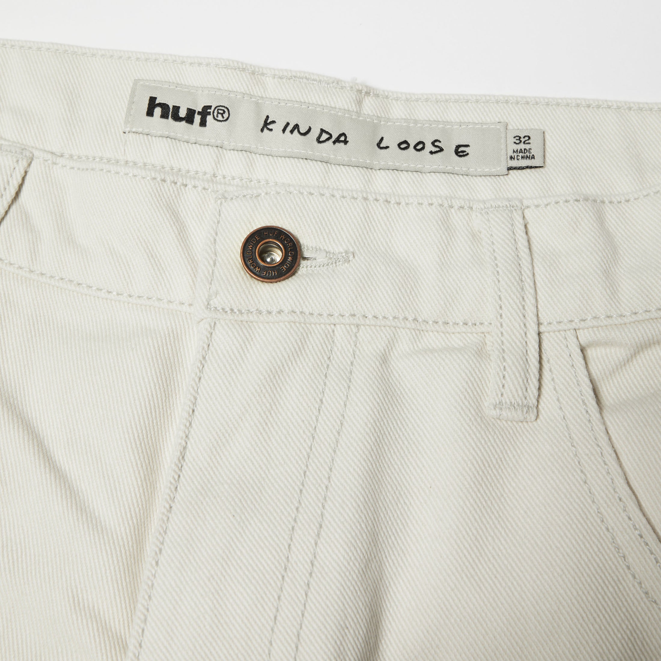 HUF Kinda Loose Double Knee Short Natural