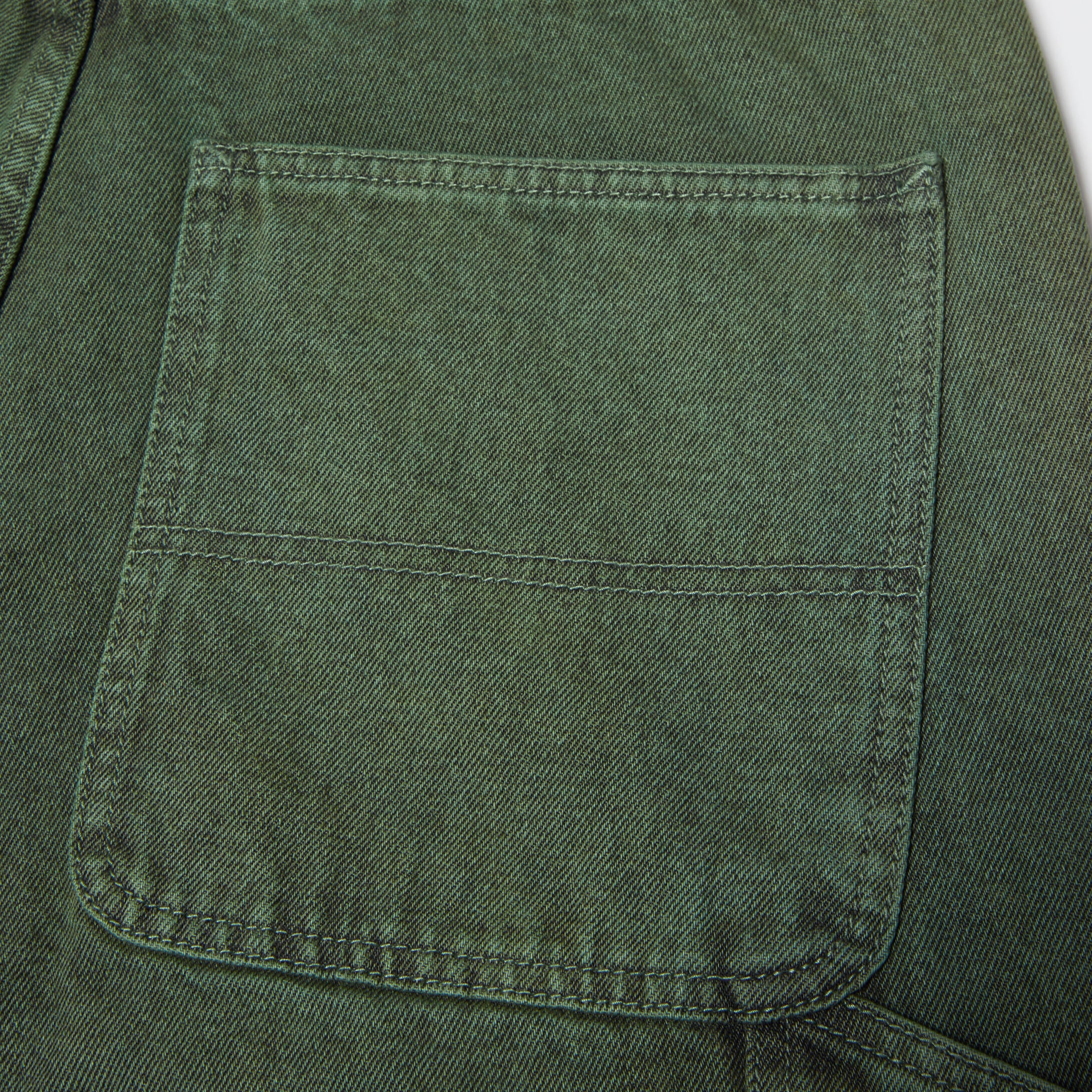 HUF Kinda Loose Double Knees Pant Mist Green