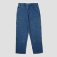 Load image into Gallery viewer, HUF Kinda Loose Double Knees Stone Wash Indigo
