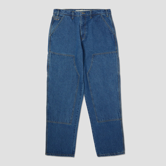 HUF Kinda Loose Double Knees Stone Wash Indigo